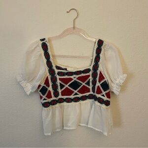 Crochet Crop Top